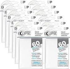 In stock out of stock show all. Ultra Pro Pro Matte Eclipse White 60ct Yugioh Sized Mini Sleeves Case Of 12 Packs