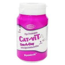 Biyoteknik Cat Vit One A Day Kedi Vitamini 60 Tablet