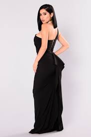Affair Ruffle Dress Black Black Tie Affair Dresses One Shoulder Cocktail Dress Black Tie Dress
