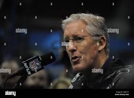 Seattle Seahawks football cornerback Pete Hunter practices in Kirkland,  Wash., Tuesday, Jan. 2, 2007. The Seahawks will play the Dallas Cowboys in  a playoff first-round game Saturday, Jan. 6.(AP Photo/Joe Nicholson Stock