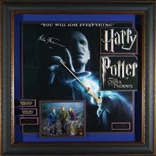 Rowling's 2003 novel of the same name. Harry Potter And The Order Of The Phoenix Cast Autographed Display