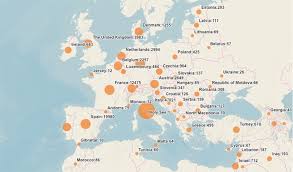 Programa de geografía, juego, jugar, gratuito, quiz, mapas, juego de mapas, mapa en blanco. El Mapa Del Coronavirus Mas De 267 000 Casos En El Mundo