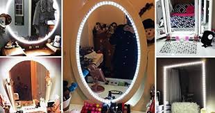 Led Spiegelleuchte Led Eitelkeits Licht Streifen 4m 13ft 6000k Tageslicht Dimmbar Fur Schminkspiegel Make Up Licht Schminklicht Schminklicht Schminkspiegel Led