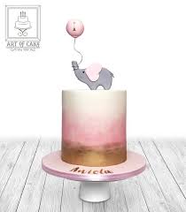 Whatever you need, whatever you want, whatever you desire, we provide. Simple And Elegant Elephant 1st Birthday Cake Cake By Cakesdecor