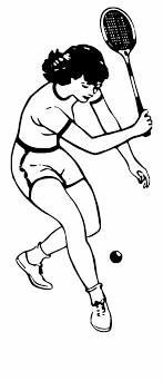 Download for free tennis court cliparts #2567076, download othes tennis court black and white for free This Free Icons Png Design Of Tennis Player Girl Playing Tennis Clipart Black And White Transparent Png Download 661296 Vippng