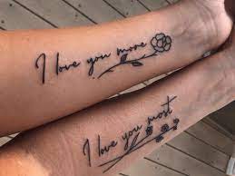 When you see the tattoo, let imagine the melody and lyrics that. 20 Unique Mother Daughter Tattoo Ideas Society19