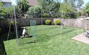 How to install a batting cage in the backyard? Hit At Home Backyard Batting Cage Jugs Sports