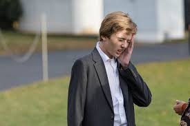 Barron Trump S Not Afraid Of Being Himself In Front Of The Cameras Or Maybe He S Just Not Really Thinking About The Cameras At All He S Only Eleven After All