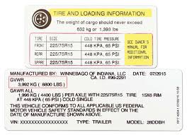 how to set the correct travel trailer tire pressure rv talk