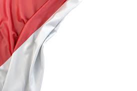 Free Stock Illustration Flag Of Indonesia The Corner On White Background Isolated Contains Clipping Path Indonesia Pengeditan Foto Tokoh Sejarah Fotografi