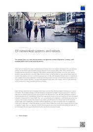 Of networked systems and robots