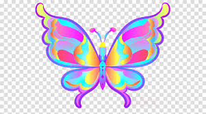 Draw two large, overlapping circles that also overlap the small oval. Pink Flower Cartoon Clipart Butterfly Graphics Drawing Transparent Clip Art