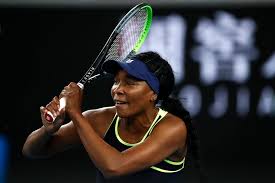 A venus williams' supporter reacts as she watches the action on the screen from 'murray mound' doing air volleys while cheering on venus williams counts. Venus Williams Shuts Down Reporter At A Recent Press Conference