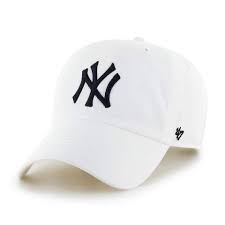 Mens 47 Sports Lifestyle Brand Licensed Nfl Mlb Nba Nhl Mls Ussf Over 900 Colleges Hat In 2021 White Hat Outfit Ball Caps 47 Brand New York Yankees Logo