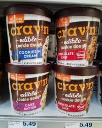 Diese köstliche kombination sorgt für einen unvergesslichen . Candy Hunting On Twitter New Crav N Edible Cookie Dough Is Out Now Flavors Include Chocolate Chip Cookie Cookies N Creme And Birthday Cake I Found This At Hy Vee I M Not Sure What