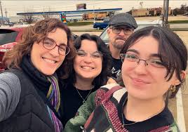 Together again!! Nothing sweeter. Also my husband is weird 😂 #daughters