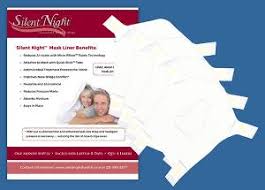 Use our full face fit guide to find the correct size liner for your cpap mask. Silent Night Mask Liners