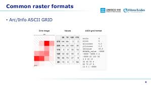 The arcinfo ascii grid format is an arcinfo grid exchange file. Gis File Types