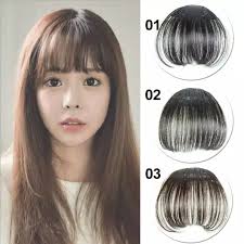 Bangs (north american english), or a fringe (british english), are strands or locks of hair that fall over the scalp's front hairline to cover the forehead, usually just above the eyebrows, though can range to various lengths. Fashion Women Air Thin Synthetic Hair Bangs Translucent Fake Fringe Bangs 01 Lazada Ph