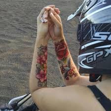 Due to the elegance and delicate beauty of cherry blossom tattoos women mainly choose them. Cherry Blossom Sleeve Tattooforaweek Temporary Tattoos Largest Temporary Tattoo Shop Worldwide Tattooforaweek Product Info Flowers Tu F32 40
