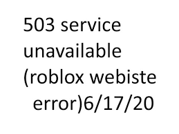 Litespeed 503 service unavailable error heres the quick. Roblox Error 503 Service Unavailable 6 17 20 Youtube