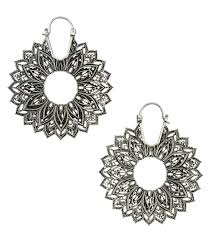 Manda White Brass Ear Weights