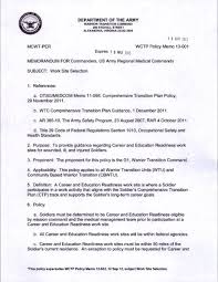 Health transitionthe health transition is the latest in a series of secular transitions that demographers and other social scientists are expected to describe and explain. Wctp Policy Memo 13 001 Warrior Transition Command U S Army