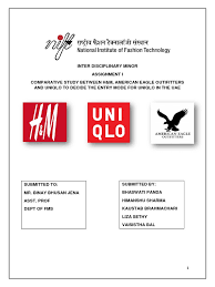 Maybe you would like to learn more about one of these? Comparative Study Of Uniqlo Aeo And H M Market Segmentation Retail