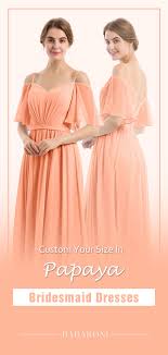 Babaroni Alivia Bridesmaid Dresses Dresses Papaya Bridesmaid Dresses