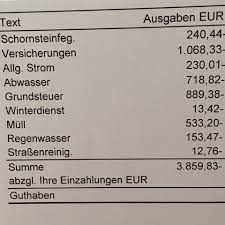 Wann wird der kinderfreizeitbonus ausgezahlt? Nebenkostenabrechnung Jahr 2016 Erstattung Oder Nachzahlung Guthaben