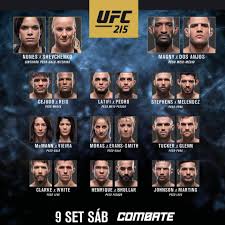 Conor mcgregor 3 is close to being finalized for ufc 264 on july 10, according to multiple sources. Ufc 215 Confira Todos Os Resultados Do Card Preliminar