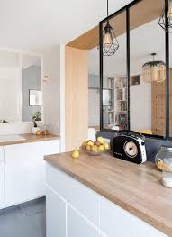 Harmonie Marion Lanoe Architecte D Interieur Et Decoratrice Lyon Separation Cuisine Salon Architecte Interieur Cuisine Verriere