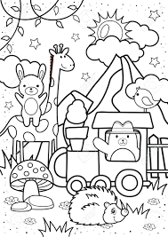 Dogs love to chew on bones, run and fetch balls, and find more time to play! Cute Bear And Friends In The Forest Coloring Pages Kids Coloring Book Worksheet For Children Royalty Free Cliparts Vectors And Stock Illustration Image 145030648