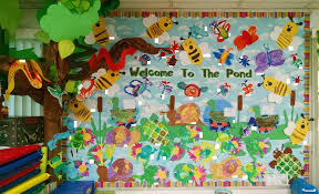 Main Classroom Bulletin Board Pond Insect And Bugs Animals Found Near A Pond Open Open House Display Preschool Bulletin Boards Classroom Bulletin Boards