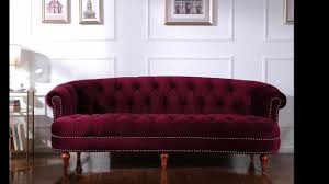 3.6 out of 5 stars with 23 ratings. Jennifer Taylor La Rosa Chesterfield Sofa Burgundy Youtube