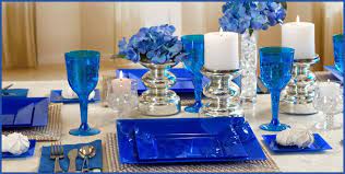Royal Blue Tableware Royal Blue Party Supplies Party City Blue Party Decorations Blue Birthday Parties Silver Party Decorations