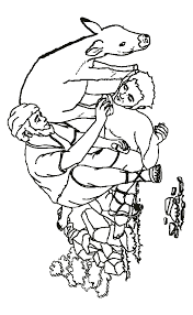 The story is about a man who is robbed and left hurt on the side of the road. Good Samaritan 2 Coloring Page Sermons4kids
