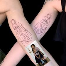 Unbelievable tattoo designs showing sister love and loyalty. 26 Unique Siblings Tattoos For Devoted Brothers Sisters Tattoodo