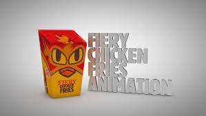 Check Out My Behance Project Fiery Chicken Fries Animations Https Www Behance Net Gallery 70548669 Fiery Chicken Fries Anim Fried Chicken Animation Fries