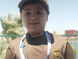 6-year-old with leukemia is world's youngest UPS driver