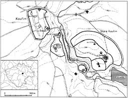 It is located 45 km east of prague and has a population of 1,769 (2005). Kourim Okr Kolin Location Of The Strongholds Of Stara Kourim Download Scientific Diagram