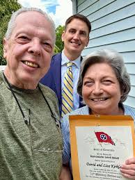 Happy 50 year anniversary to David & Lisa Kirkland! 🇺🇸