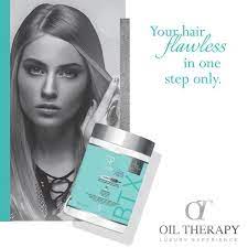 ماسك بوتوكس فيوليت البنفسجي الحريري لتنعيم وتغذية الشعر مخصص للشعر المصبوغ Sleeker Plus من Oil Therapy Clarifying Shampoo Hair Protein Strong Hair