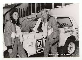 Photo Presse Team Lada Poch Martine De Cortanze Anne Marie De Belabre Du 5 Eme Paris Alger Dakar 1983 Jpg 1520 1109 Paris Dakar Dakar Niva