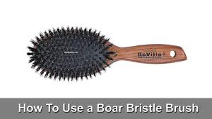 Widely used on wigs, hair extensions, and hairpieces, a looped bristle brush glides smoothly over your hair to prevent damage to hair strands, bases, knots, or bonds, says ungaro. Hairbrushy How To Use A Boar Bristle Brush