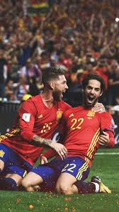 Spain world cup 2018, sports, football, iniesta, real madrid. Spain Isco And Sergioramos Image 640x1136 Download Hd Wallpaper Wallpapertip