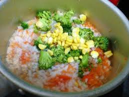 Menu Mpasi 9 Bulan Bubur Nasi Tim Brokoli Mommy S World