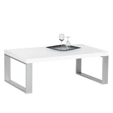 Loftscape couchtisch shanid mdf hochglanz weiß modern 110x45x60 cm (bxhxt). Couchtisch Steel Weiss Hochglanz Ca 115 X 43 X 70 Cm Mobel Boss