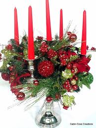 Red Lime Christmas Centerpiece 5 Arm Silver By Cabincovecreatio Christmas Candle Decorations Christmas Floral Arrangements Christmas Table Setting Centerpieces