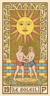 Buy the selected items together. The Sun As Depicted On A Tarot Card By Mary Evans Picture Library The Moon Tarot Card The Sun Tarot Card Tarot Cards Art